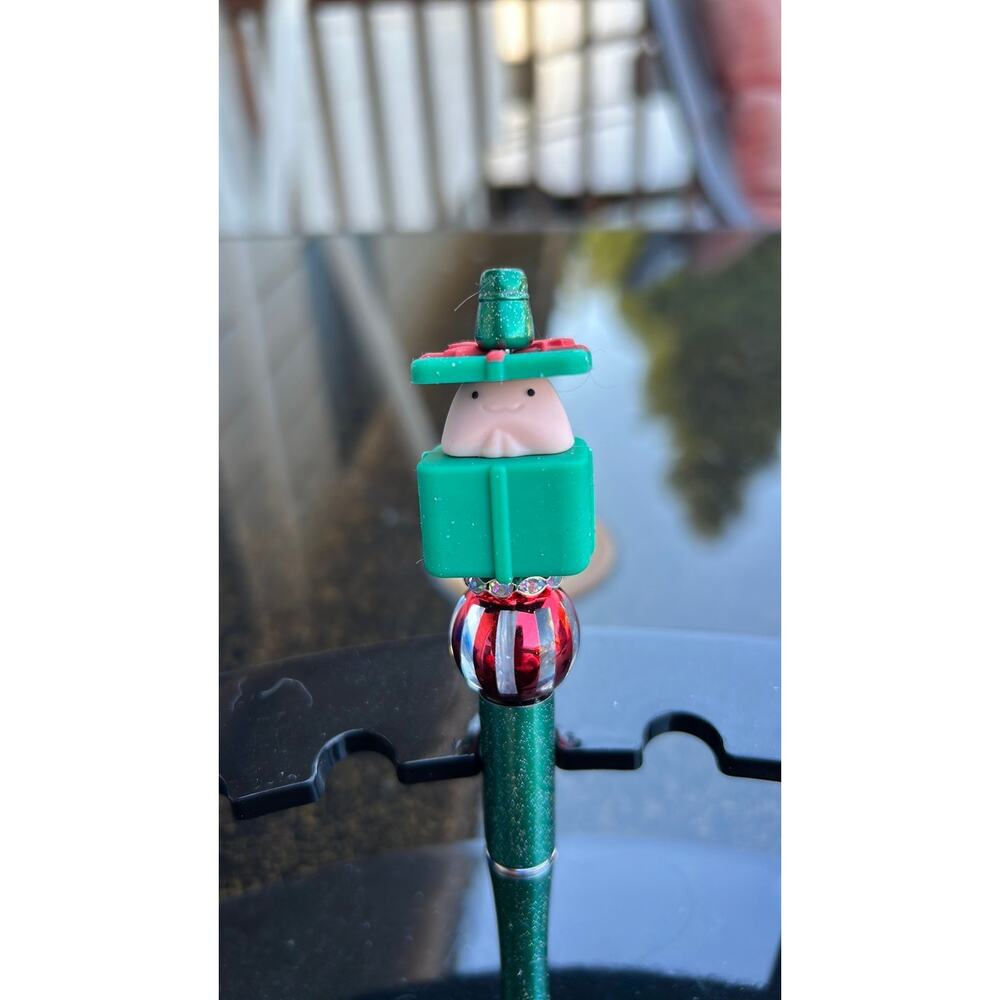 Merry Christmas Present Surprise Richard Beaded Penis Pen